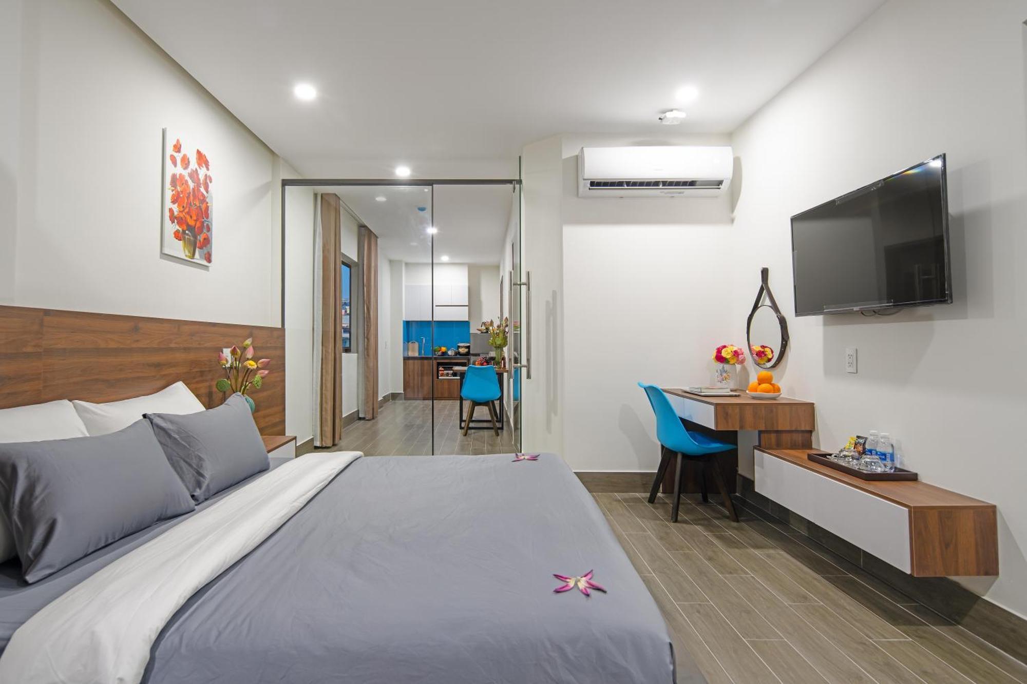 Tiditel Hotel And Apartment ダナン市 エクステリア 写真